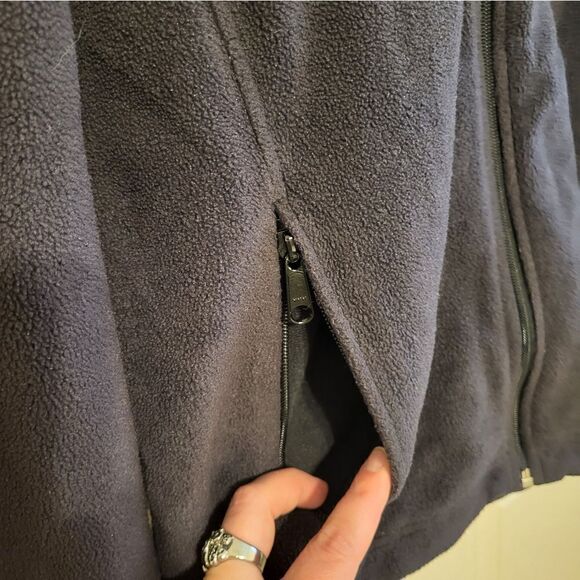 Columbia black fleece full zip jacket - Picture 4 of 10